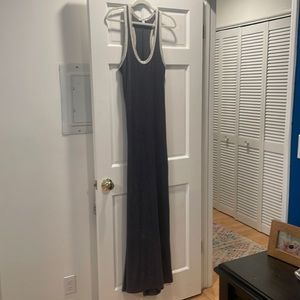 James Perse Maxi Cotton Racerback Dress